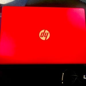 HP Scarlet Red laptop